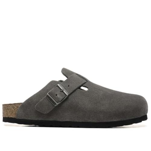 Birkenstock Boston suede clogs