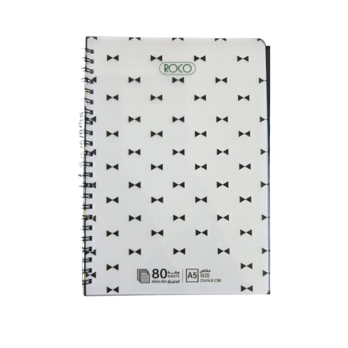 دفتر سلك روكو 80 ورقه