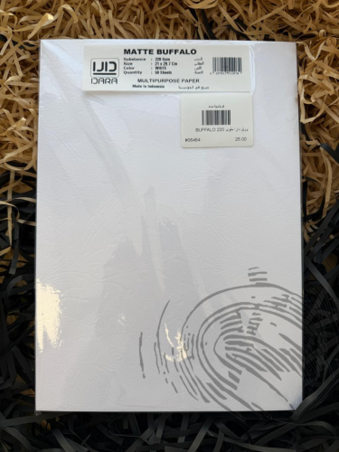 ورق دارا MATTE BUFFALO 220 (نص درزن)