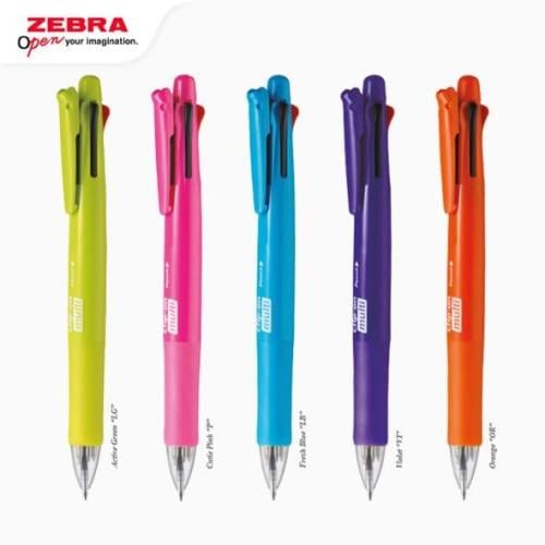 قلم ZEBRA CLIP-ON متعدد الألوان