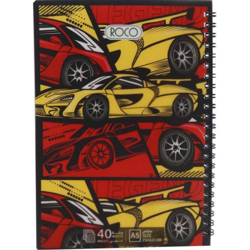 دفتر سلك روكو 40 ورقه