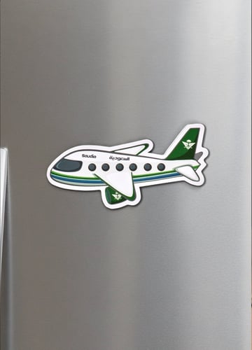 مغناطيس طياره خطوط السعوديه