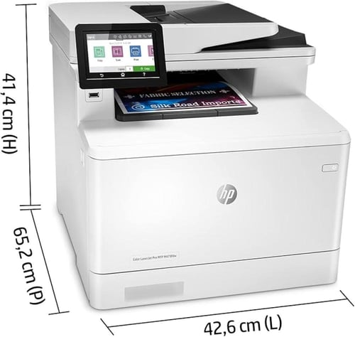 طابعة ليزر من اتش بي HP Color LaserJet Pro MFP M47...