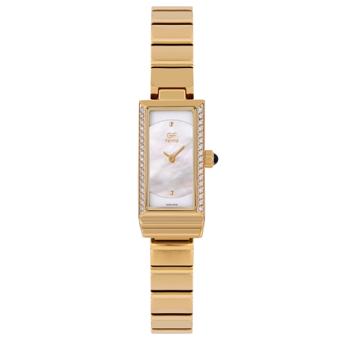 ساعة نسائية ماركة جي اف فيرري ذهبي GFGP2224
