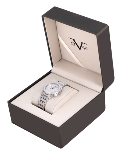 ساعة رجالية ماركة V19.69 فضي مينا فضي موديل VSSW26...