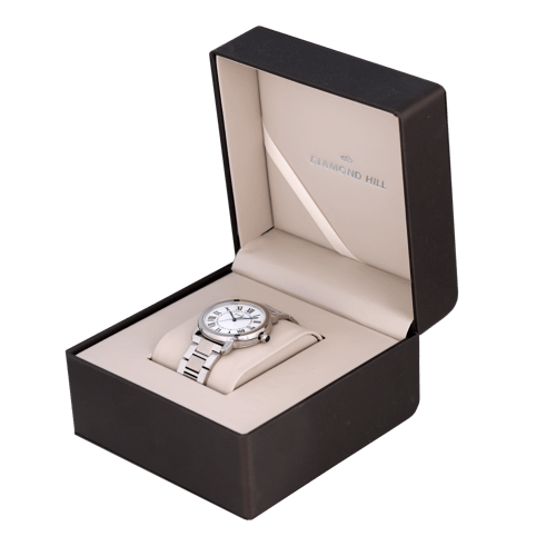 ساعة رجالية ماركة دايموند هيل فضي موديل DHSSW2346