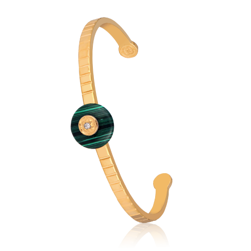 اسوارة الماس ماركة بنفيت ذهبي اخضر