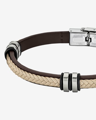 سوار رجالي من لوتس ستايل من الستانلس ستيل المقاوم...