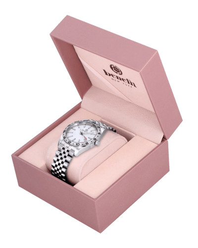 ساعة رجالية ماركة بنفيت فضي مينا فضي موديل BNSSSL1...