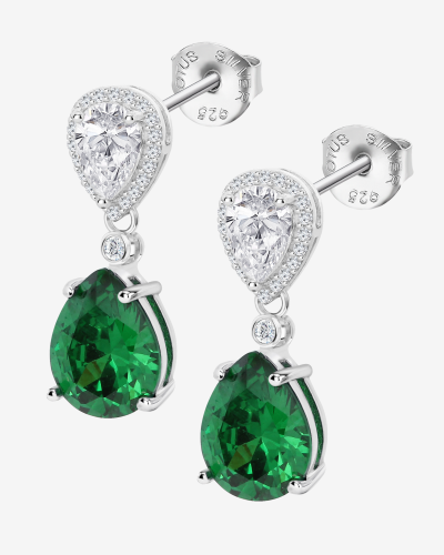 أقراط نسائية من لوتس من الفضة LP3788-4/3 فضة 925 م...