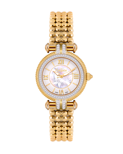 ساعة الماس نسائية ماركة مونتانا ذهبي موديل MNTTGP1...