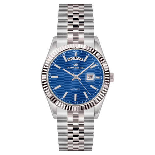 ساعة رجالية ماركة دايموند هيل DH-004BL