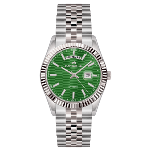 ساعة رجالية ماركة دايموند هيل DH-004GR