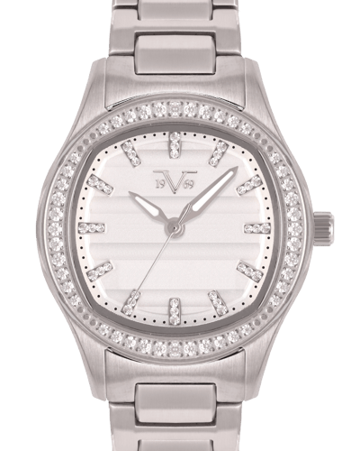 ساعة نسائية ماركة V19.69 فضي مينا فضي موديل VSSW25...