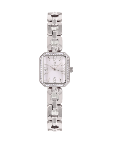 ساعة بوسيني نسائية فضي موديل BSSS703L