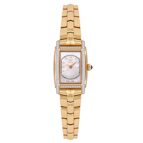 ساعة نسائية ماركة جي اف فيرري ذهبي موديل GF170089L