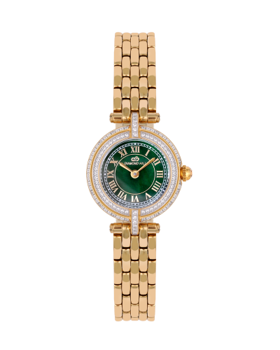 ساعة نسائية ماركة دايموندهيل ذهبي مينا اخضر BJ1700...