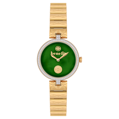 بنفيت نسائية ذهبي ميناءاخضرموديل 170013