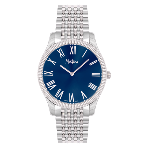 ساعة رجالية ماركة مونتانا موديل MNSSBL813G