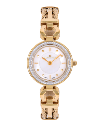 ساعة نسائية صناعة سويسرية ماركة دايموند هيل موديل...