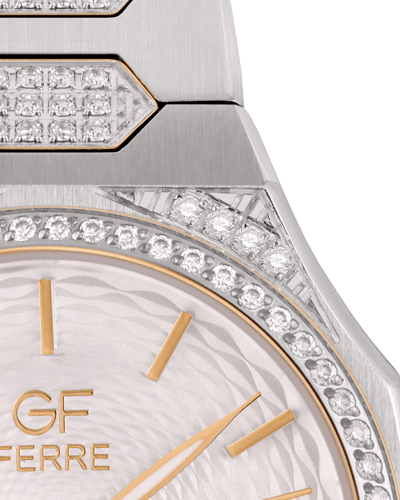 ساعة الماس نسائية صناعة سويسرية ماركة جي اف فيرري...