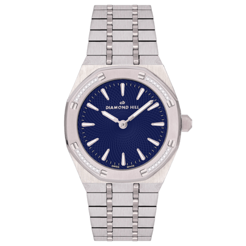 ساعة الماس رجالية ماركة دايموند هيل موديل DHSSWT11...