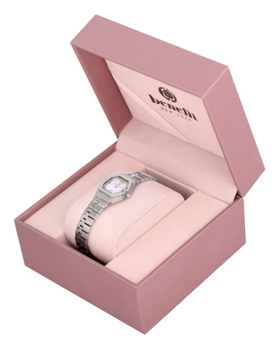 ساعة نسائية ماركة بنفيت فضي مينا صدفي موديل BNSSWH...