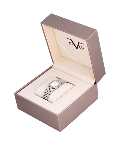 ساعة نسائية ماركة V19.69 فضي مينا صدفي موديل VSSW0...