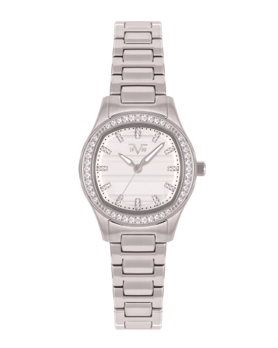 ساعة نسائية ماركة V19.69 فضي مينا فضي موديل VSSW25...