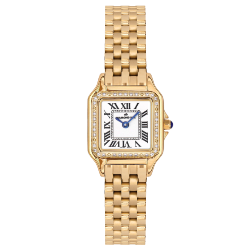 ساعة نسائية ماركة دايموند هيل ذهبي موديل DHGP8154