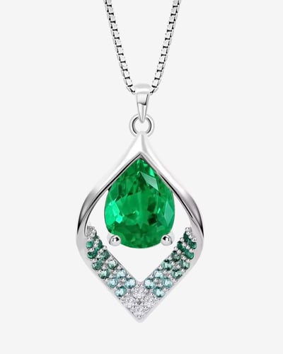 قلادة نسائية فضة LOTUS SILVER LP3711-1/3