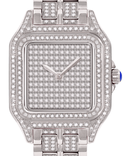 ساعة الماس نسائية ماركة جي اف فيرري فضي موديل GF81...