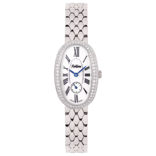 MN8080L مونتانا نسائية صناعة سويسرية فضي