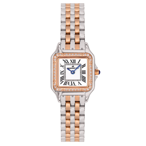 ساعة نسائية ماركة دايموند هيل فضي روز موديل DHTTRG...