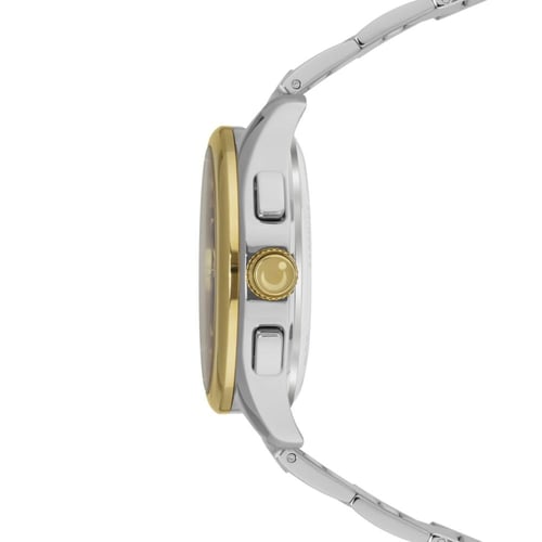 ساعة الفجر بريمير 360 النسائية ستيل فضي وذهبي