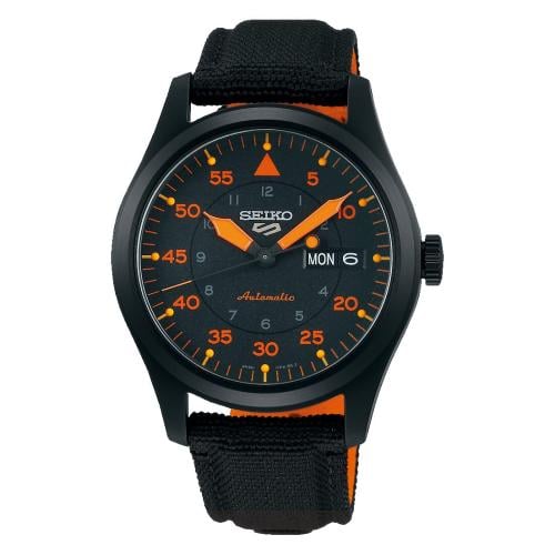 ساعة سيكو فايف اتوماتيك سبورت Seiko 5 Sports Milit...