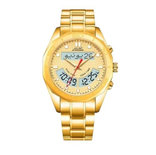 ساعة الحرمين الفاخرة HA-6117 ذهبي قياس 40MM