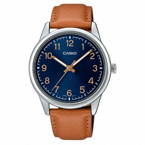 ساعة كاسيو جلد رجاليCASIO Analog Men Formal Watch...