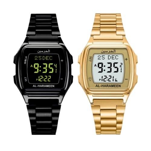 ساعة الحرمين الكلاسيكية HA-6461 لونين قياس 38MM