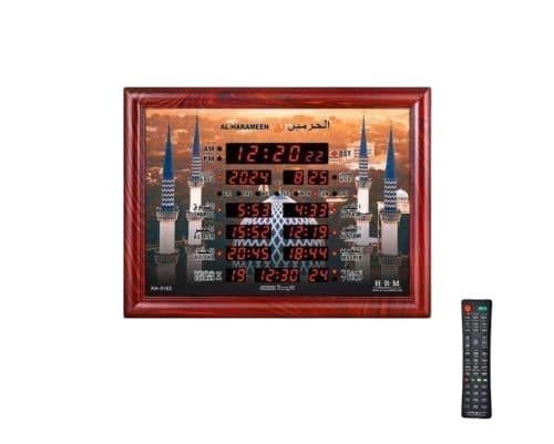 ساعة الحرمين الإصدار الأحدث HA-5162 مزودة بسماعات...