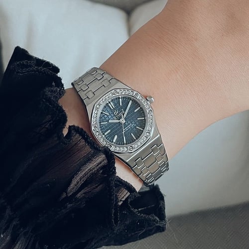 ساعة يد نسائيه استيل