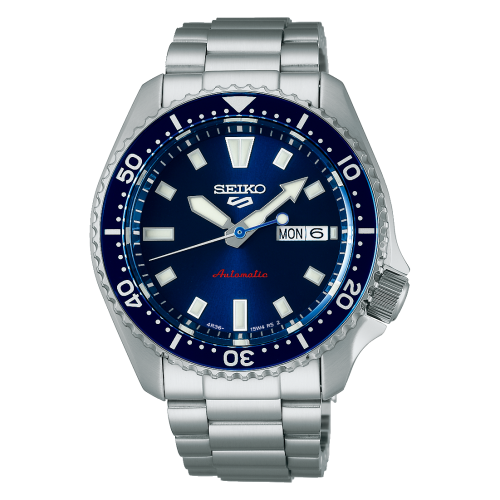 ساعة سيكو فايف اتوماتيك سبورت Seiko 5 Sports Blue...