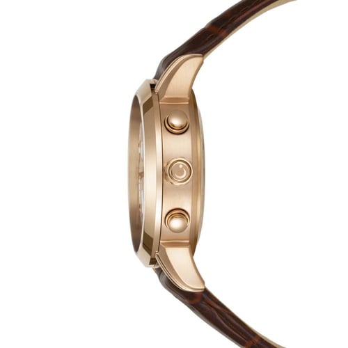 ساعة الفجر الفاخرة 360 جلد نحاسي