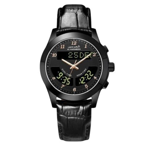 ساعة الحرمين الرجالية الفاخرة HA-6100 - مقاس 42MM