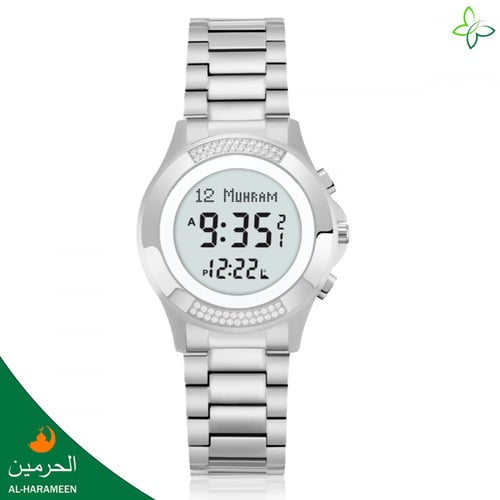 ساعة الحرمين دايموند HA-6371 النسائية مقاس 38MM مر...