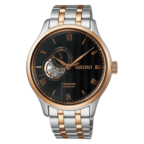 ساعة سيكو اتوماتيك Seiko Presage Black Dial stainl...