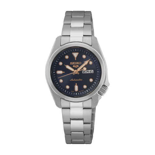 ساعة سيكو فايف نسائي Seiko 5 Sport Blue Dial Autom...