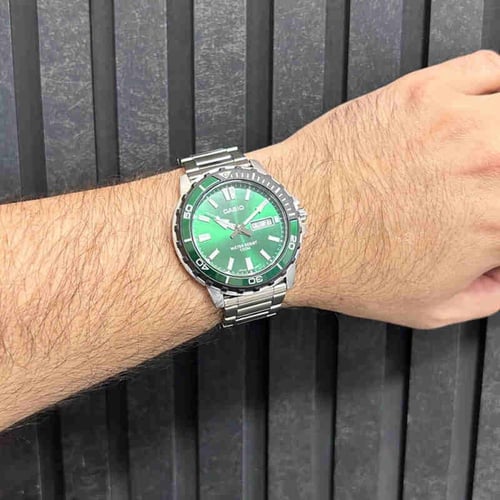 ساعة كاسيو MTD-125D-3AV ستاند