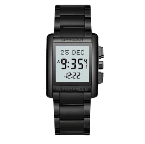 ساعة الحرمين الكلاسيكية HA-6208FBB (رجالية) مقاس 3...