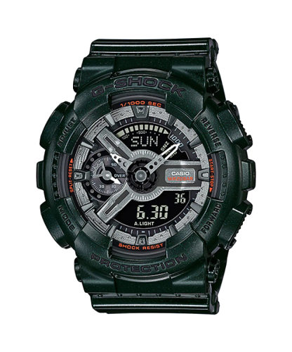 ساعة جي شوك كاسيو رجالي اسود GMAS110MC-3A